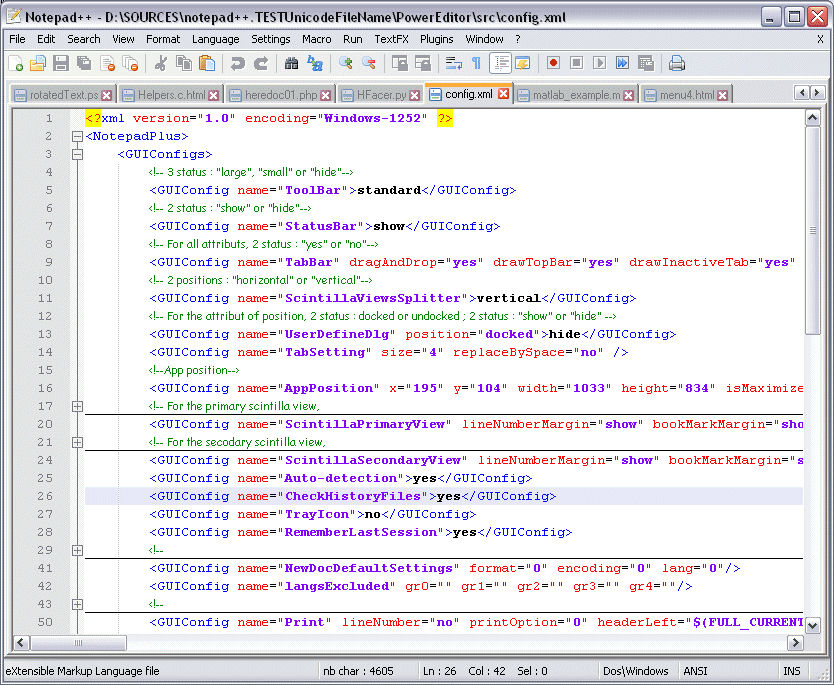 xml notepad alternative