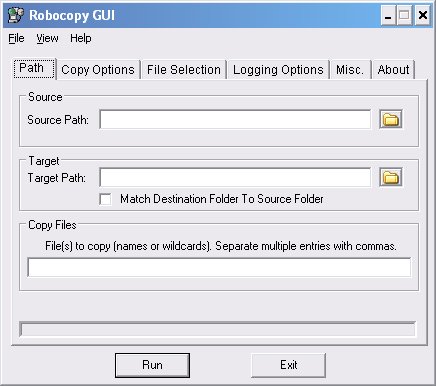 robocopy copy only new files